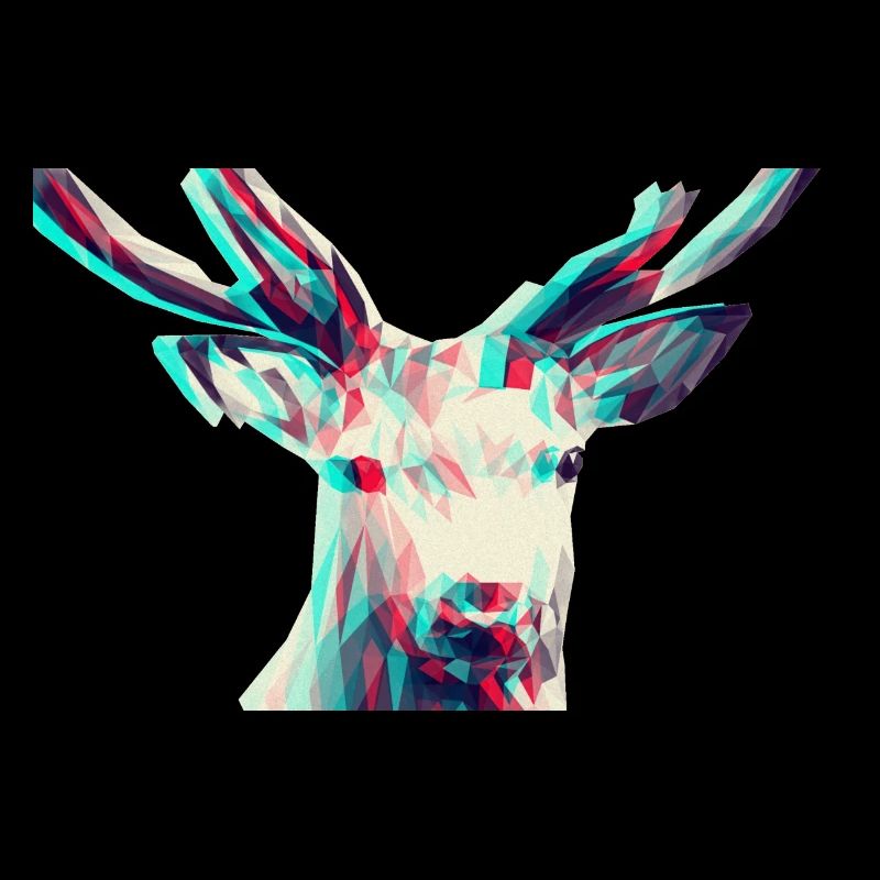 Elch 3D-Effekt