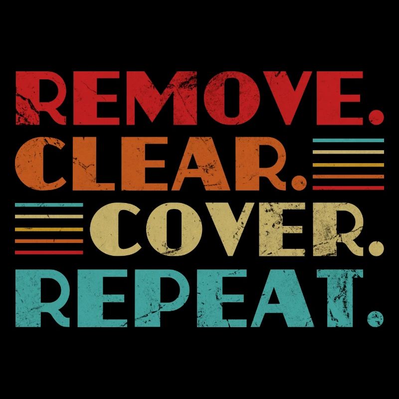 remove clear cover repeat Design for a carpet