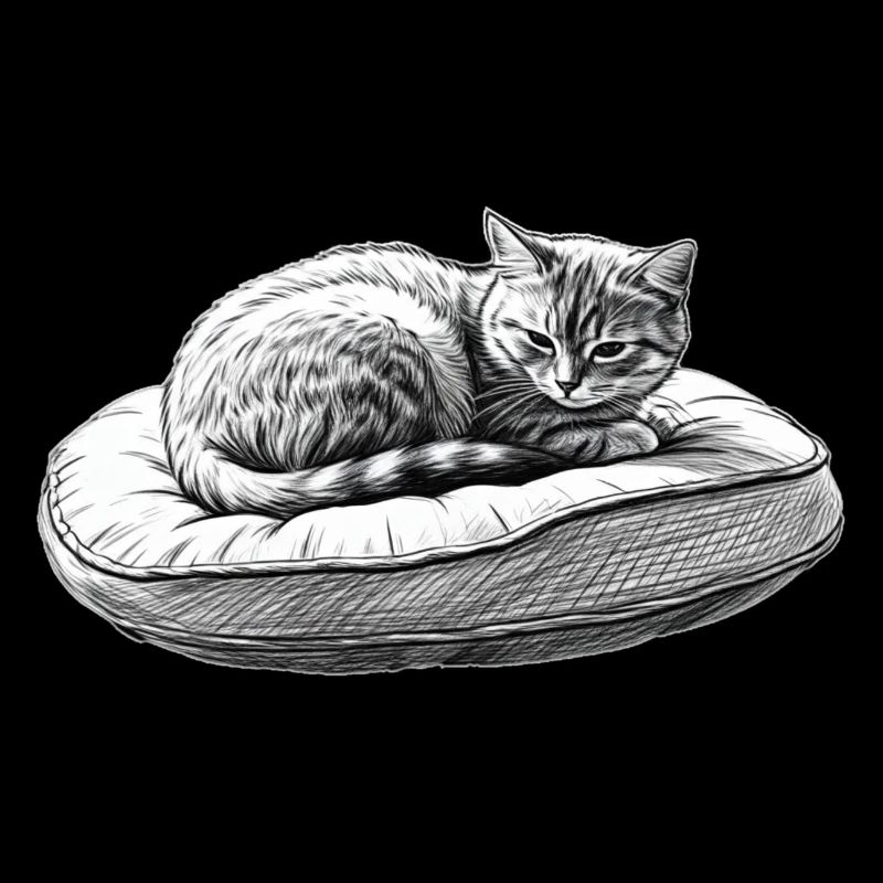 Kitty cat sleep