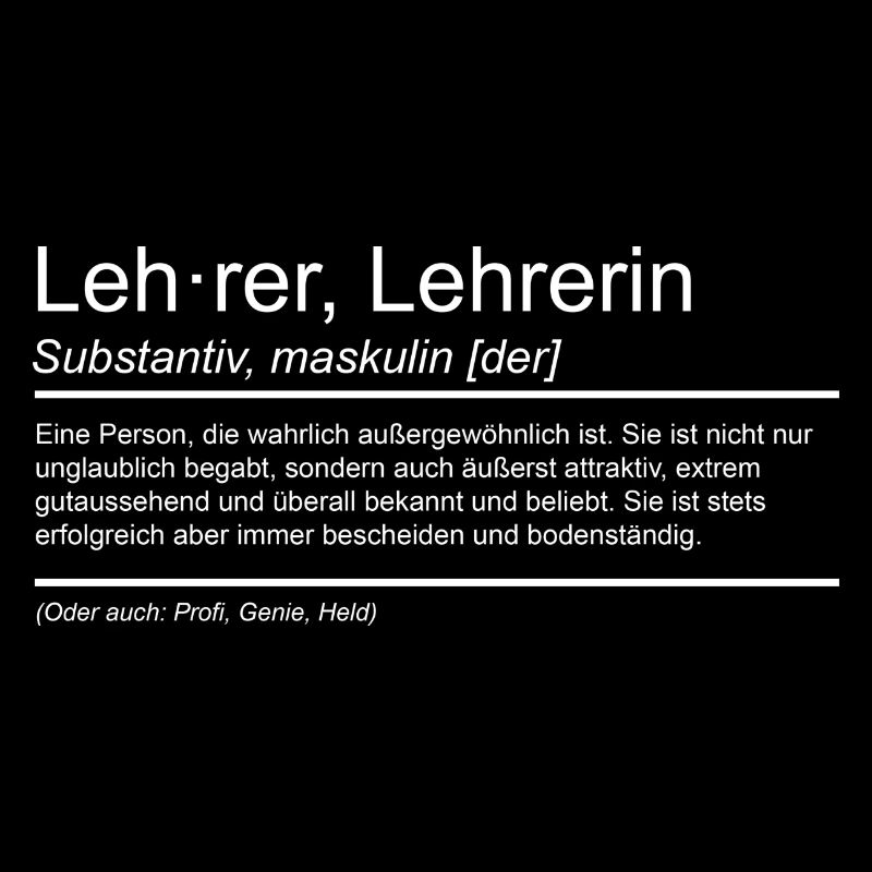 Bedeutung Lehrer