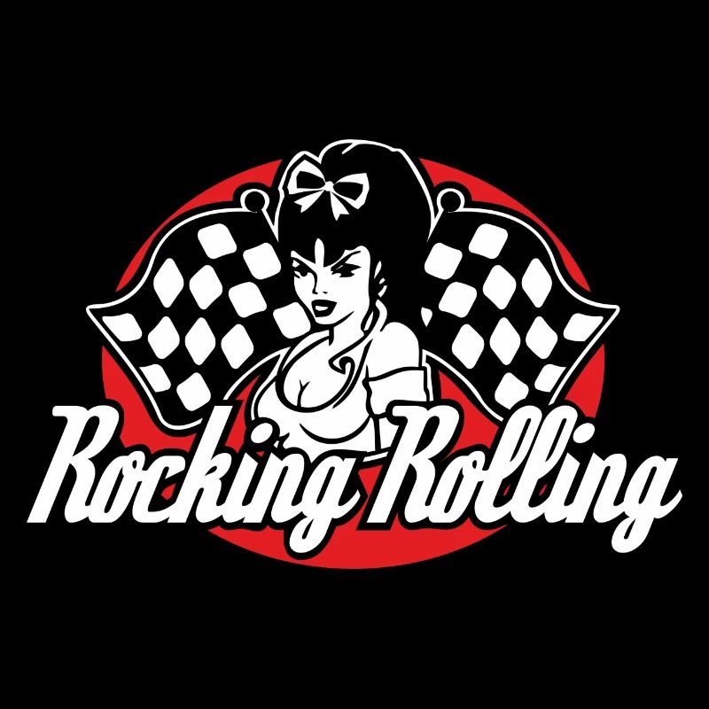 Rocking Rolling - Race Pin Up
