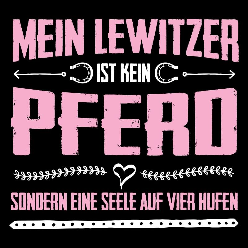 Lewitzer Pferd Seele auf Hufen Geschenk