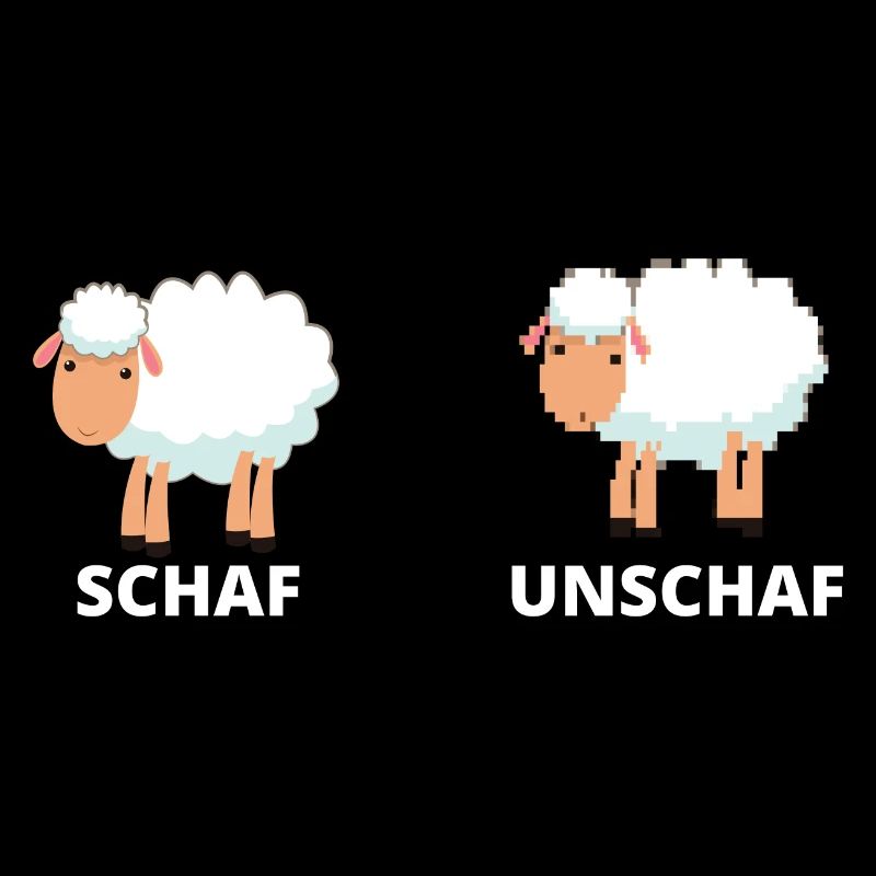 Schäfchen Schaf Unschaf Schafbock Schaffell