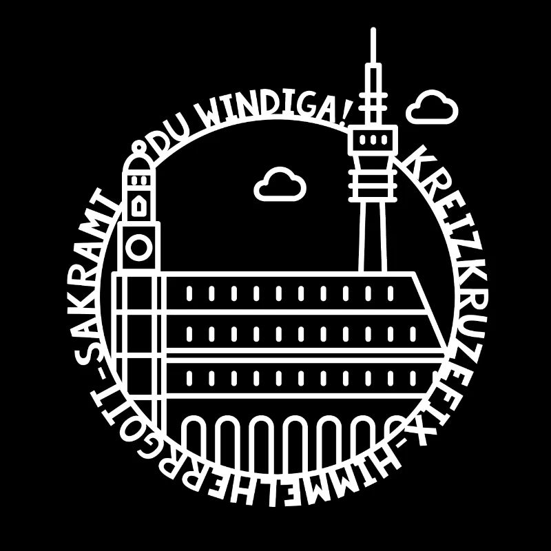 München Wahrzeichen Gschimpft