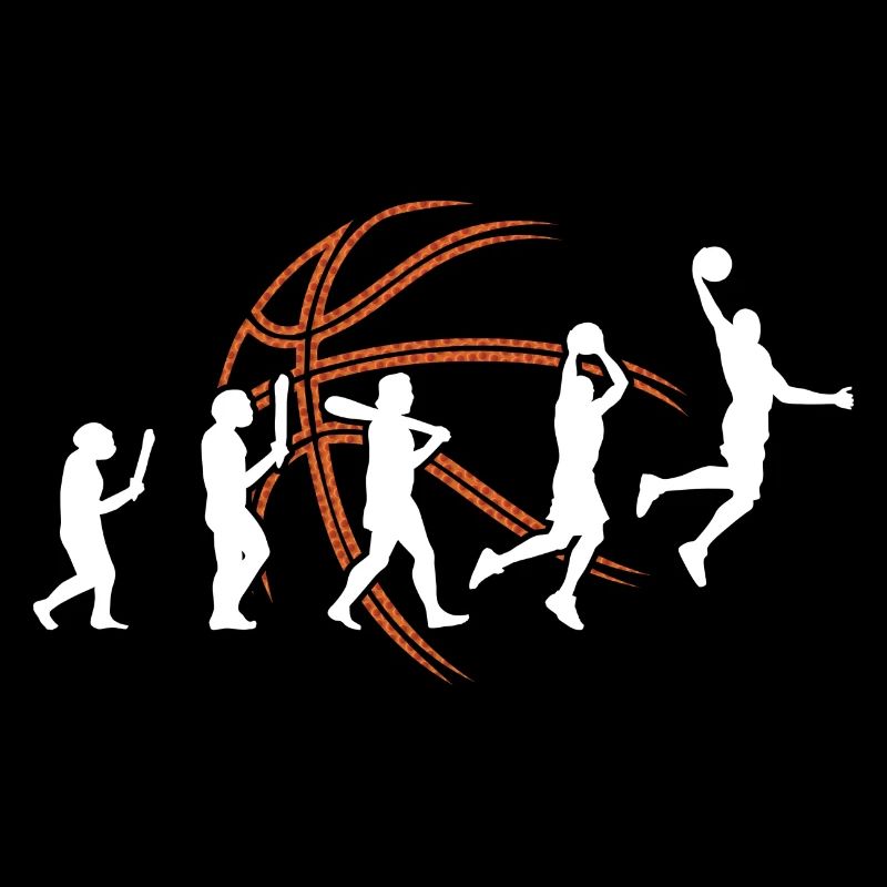 Séquence de joueur de basket-ball Dunking Basketball Player