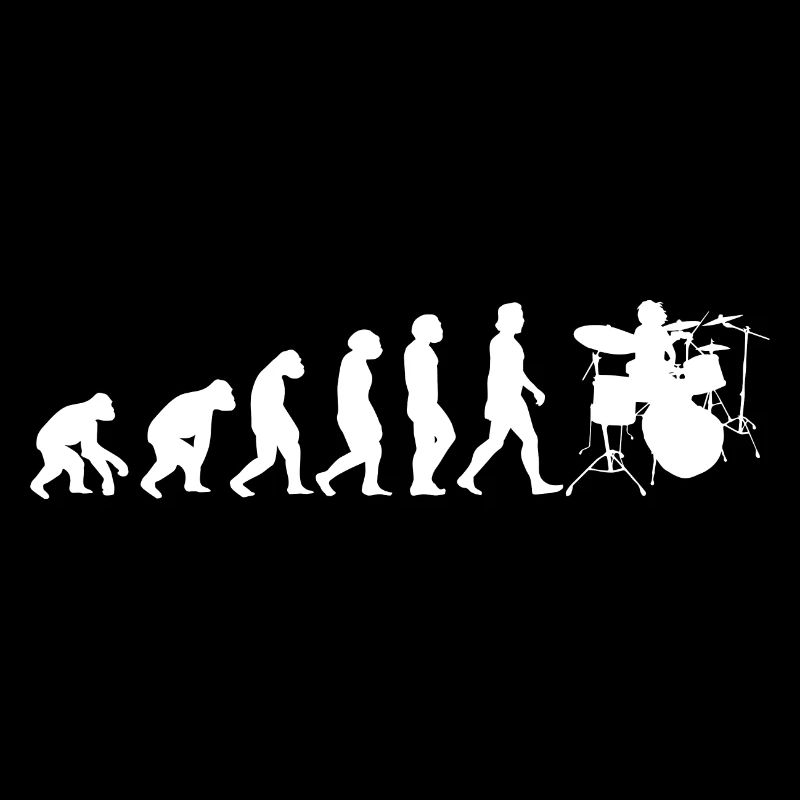 Schlagzeug weiß Evolution Musik Drums