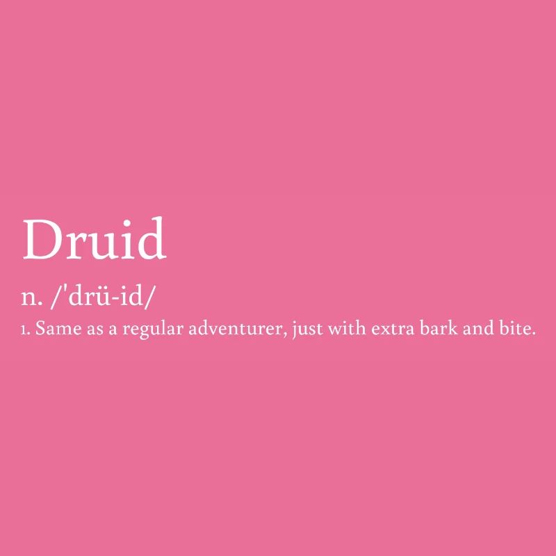 Druid Definition: Bark & Bite