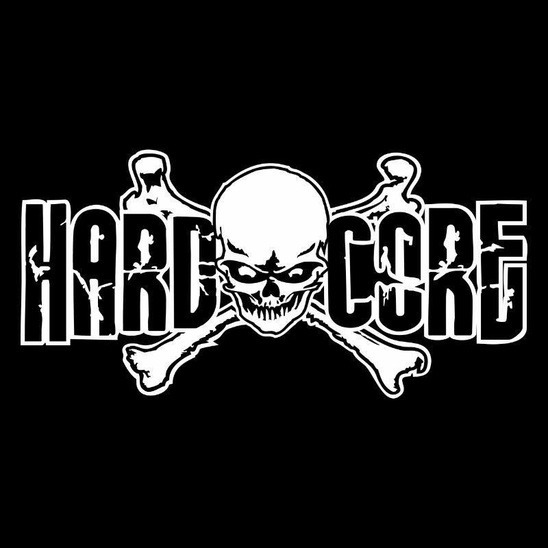 Hardcore - Pirat Skull