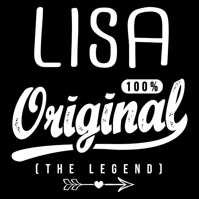 Lisa ORIGINAL personalized first name lisa