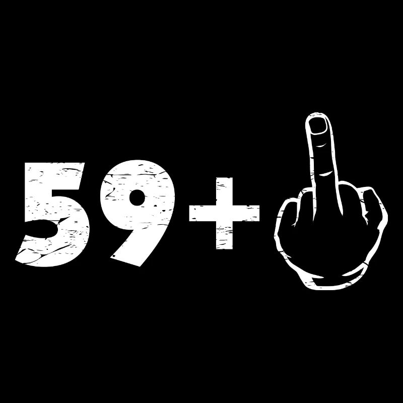 59 plus 1 - gift for the 60th birthday