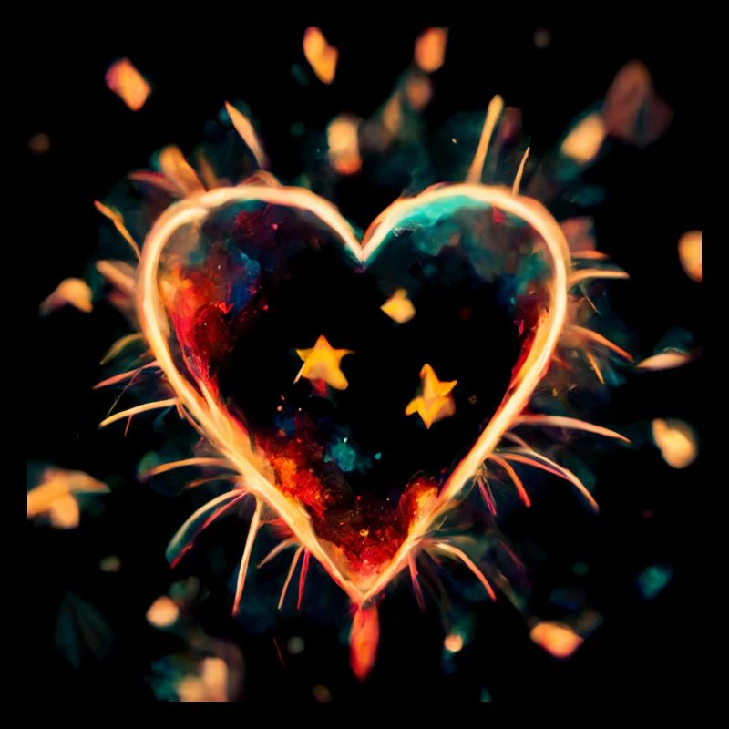 Herz Love Abstract Collection 25