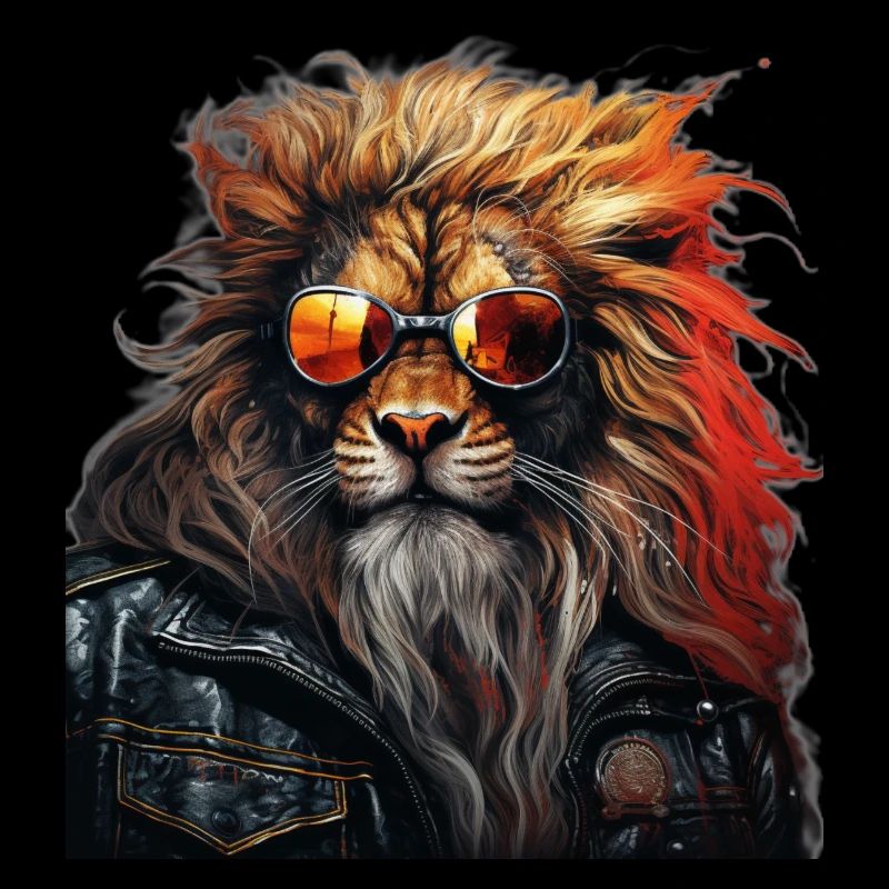 Cooler Löwe