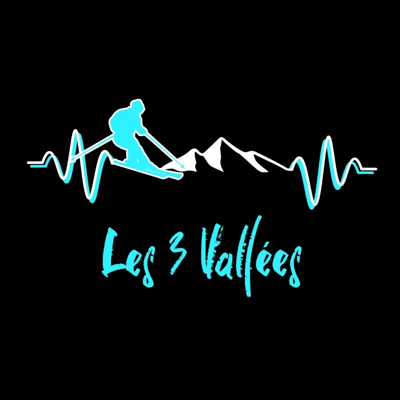 Skiing Les 3 Vallées