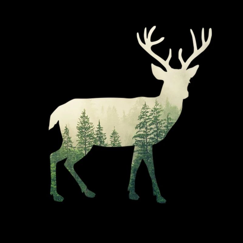 Wald Hirsch