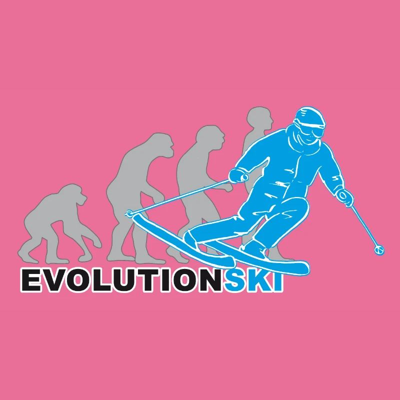 evolution ski, Skilaufen, Skifahren, Skipiste