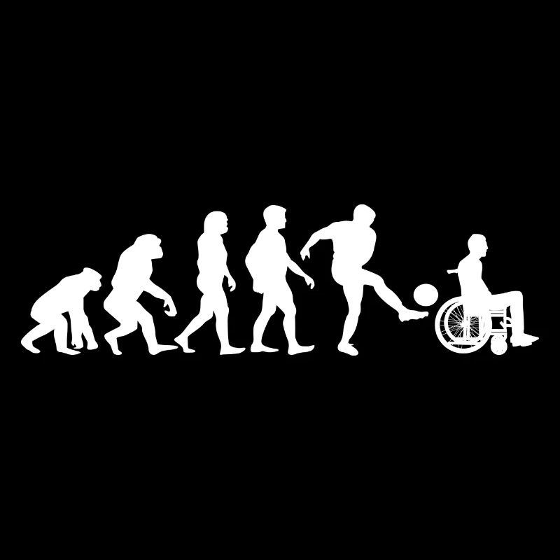 Fussball Tshirt Fussballer Geschenk Evolution