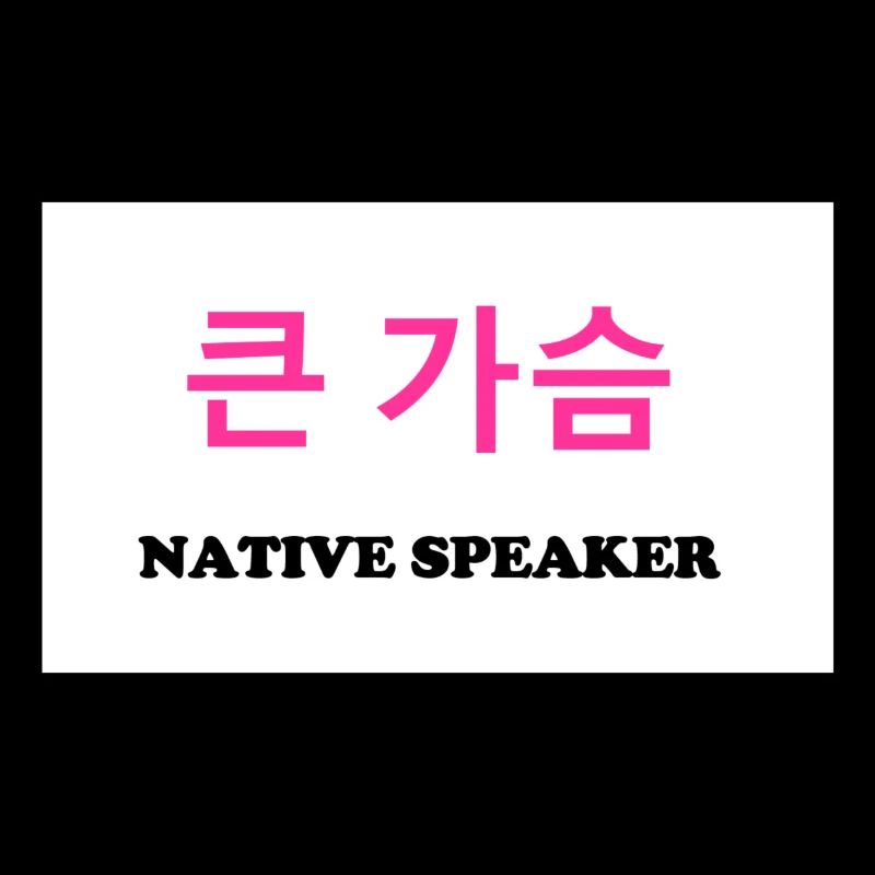 Native Speaker, Korean