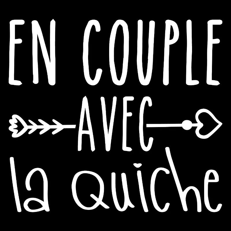 Couples with Quiche, Gift for Quiche Fans