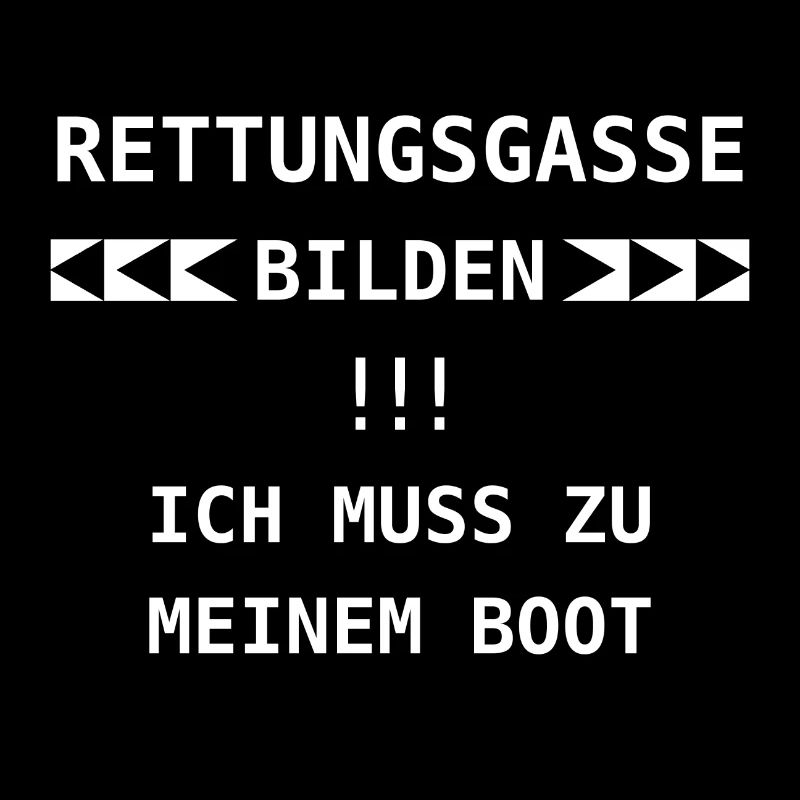 Boot Spruch Humor