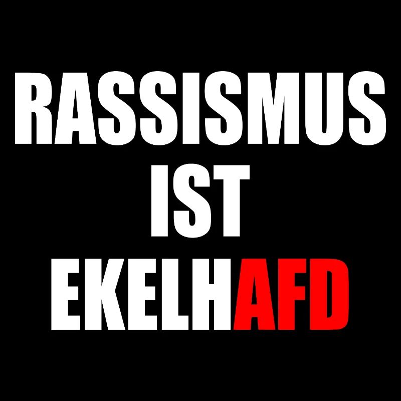 rassismus ist ekelhafd