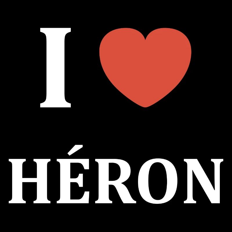 i love Héron