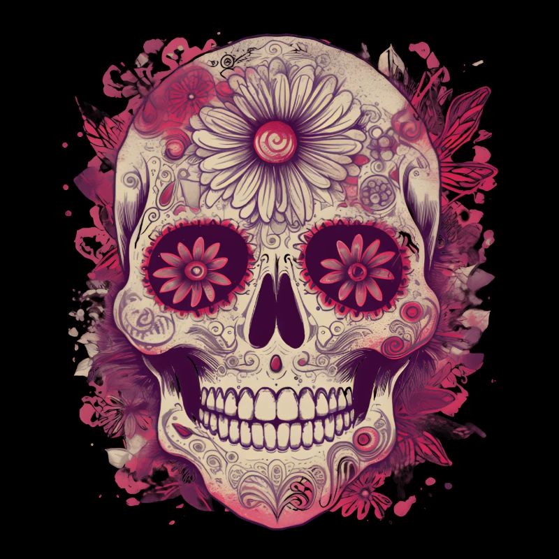 Totenkopf Dia De Los Muertos