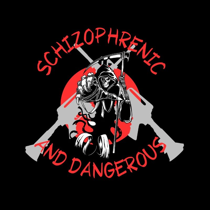 schizophrenic and danger