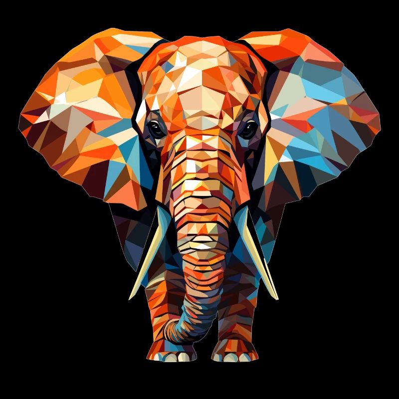 Illustration Elefant