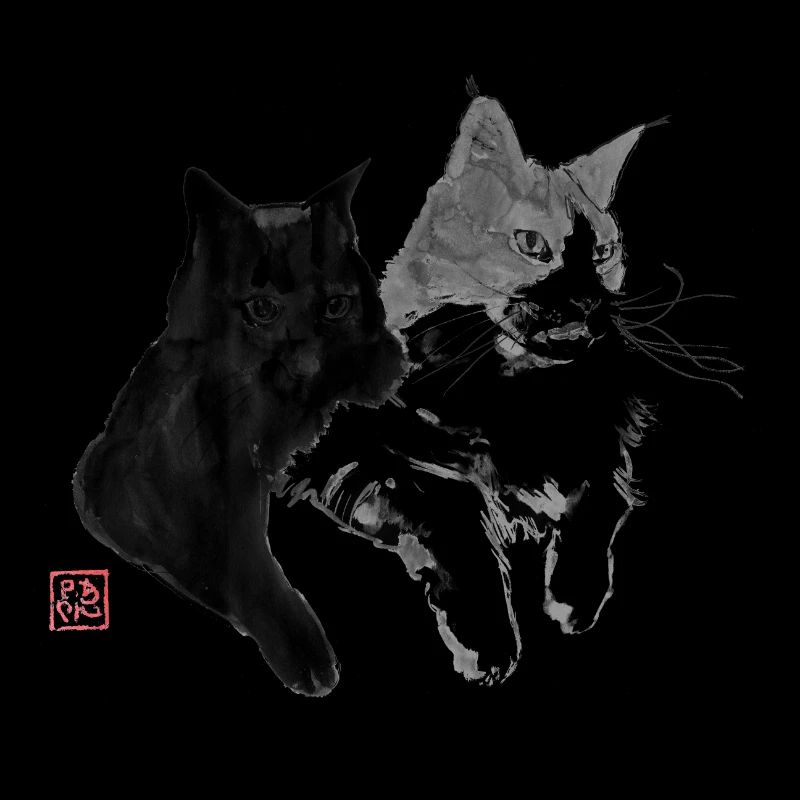 2 Katzen