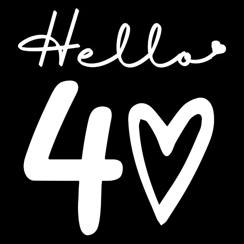 Hallo 40. 40. Geburtstag