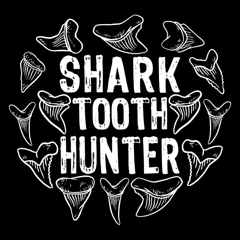 Chasseur de dents de requin Dent de requin Dent de requin Dents de requin