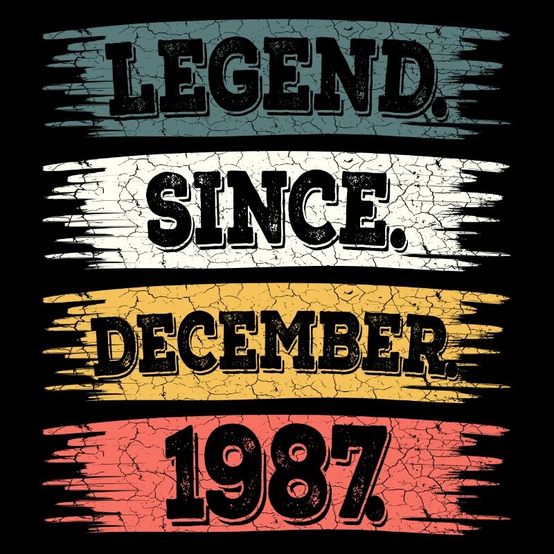 Legend since December 1987 35 years anniversary