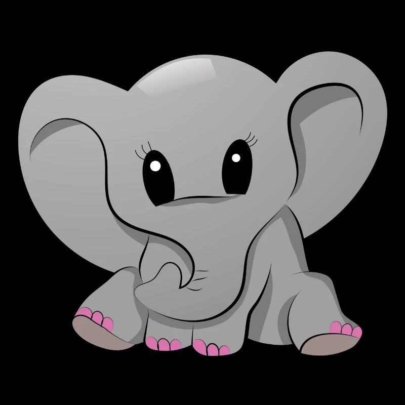 Éléphant bébé éléphant bébé