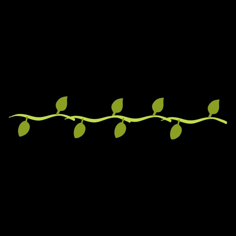 Feuilles Ligne Nature Feuilles Branches Vert