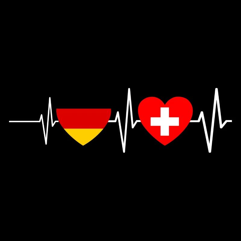 Deutschland Schweiz Schweizer Herzschlag