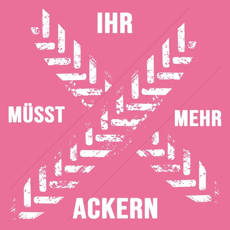 Traktor Traktorfahrer Schlepper "Acker ackern"