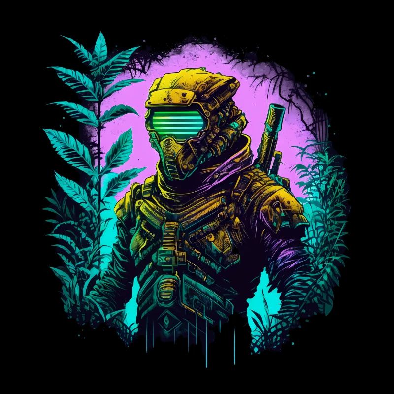 Ninja Cyber Warrior Samurai Gift
