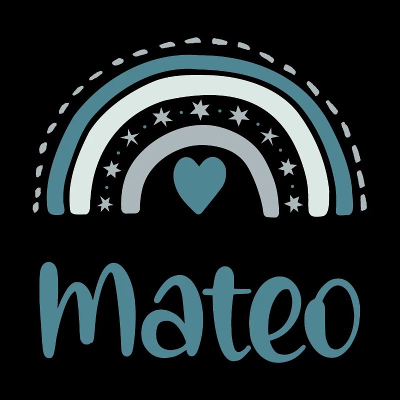 Mateo Name Regenbogen