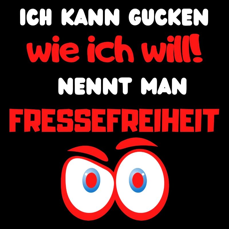 Fun Design - Geschenkidee - Ich gucke wie ich will