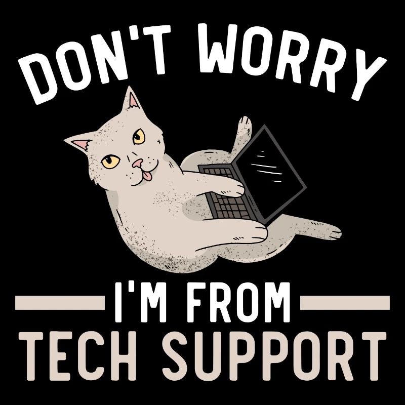 Ne vous inquiétez pas, je viens de l’ordinateur de support technique