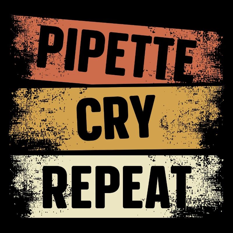 Pipette Cry Répétition Biologiste Science B