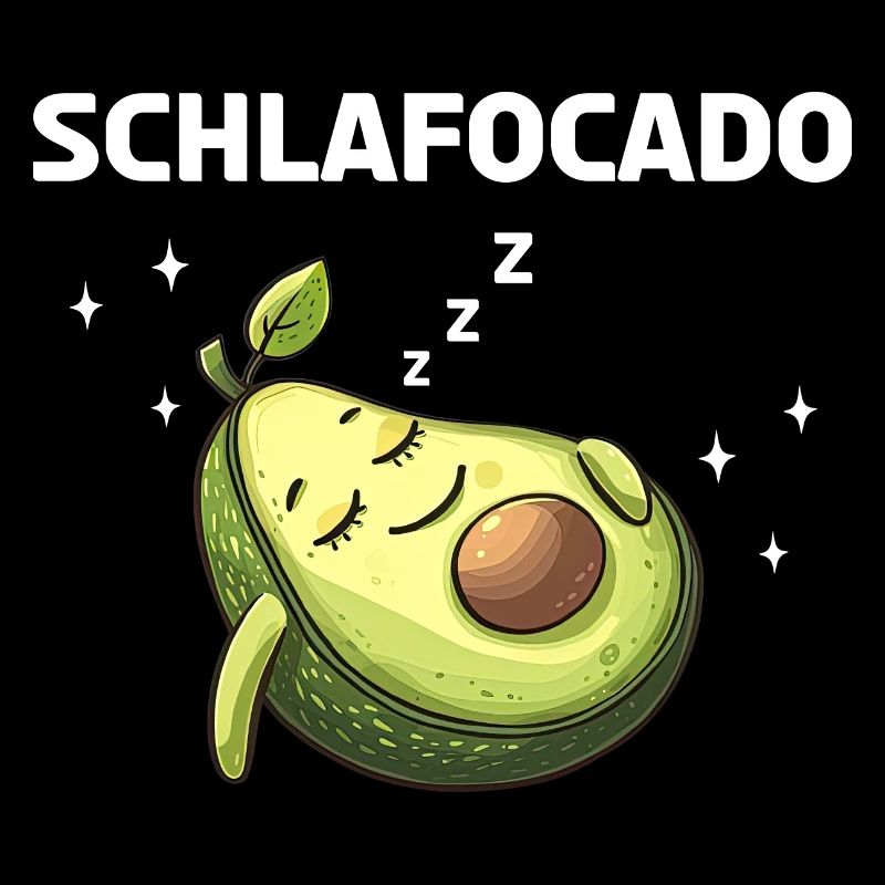 Sleep Ocado - Funny Avocado Design