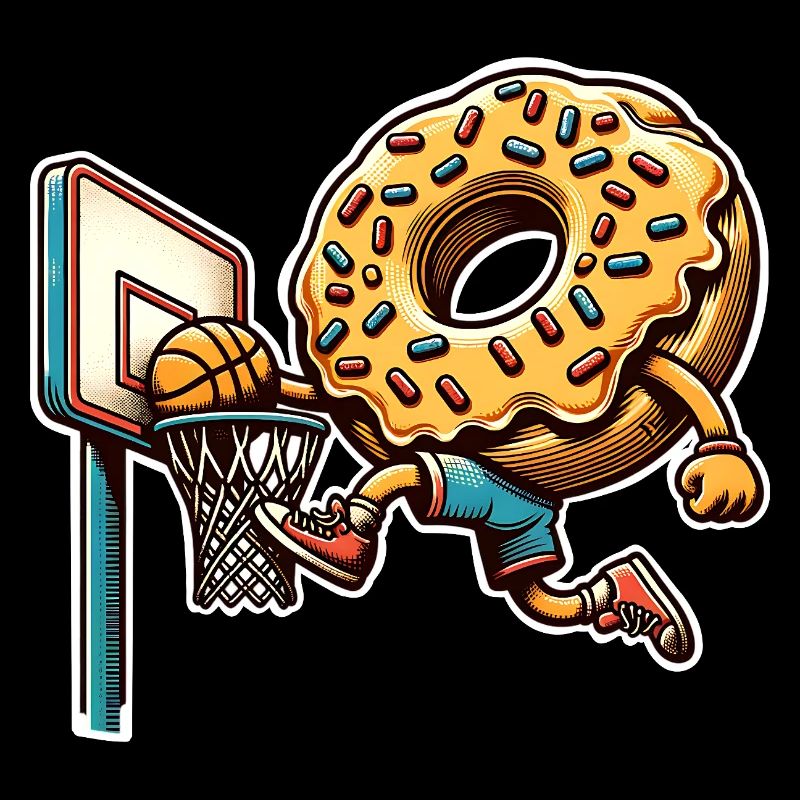 Basket-ball beignet