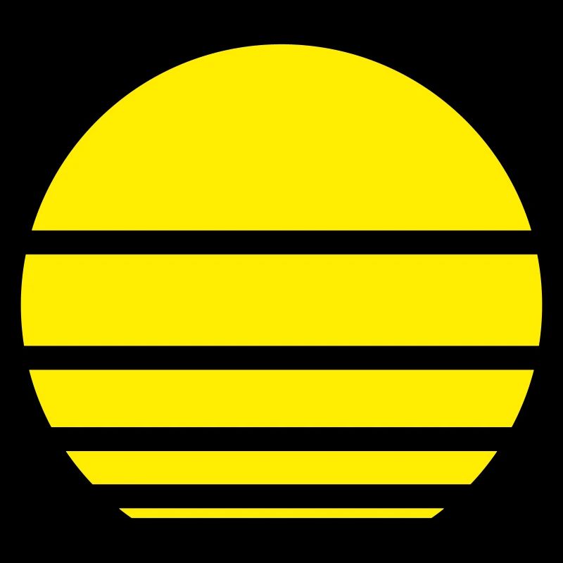 Pattern frame sun