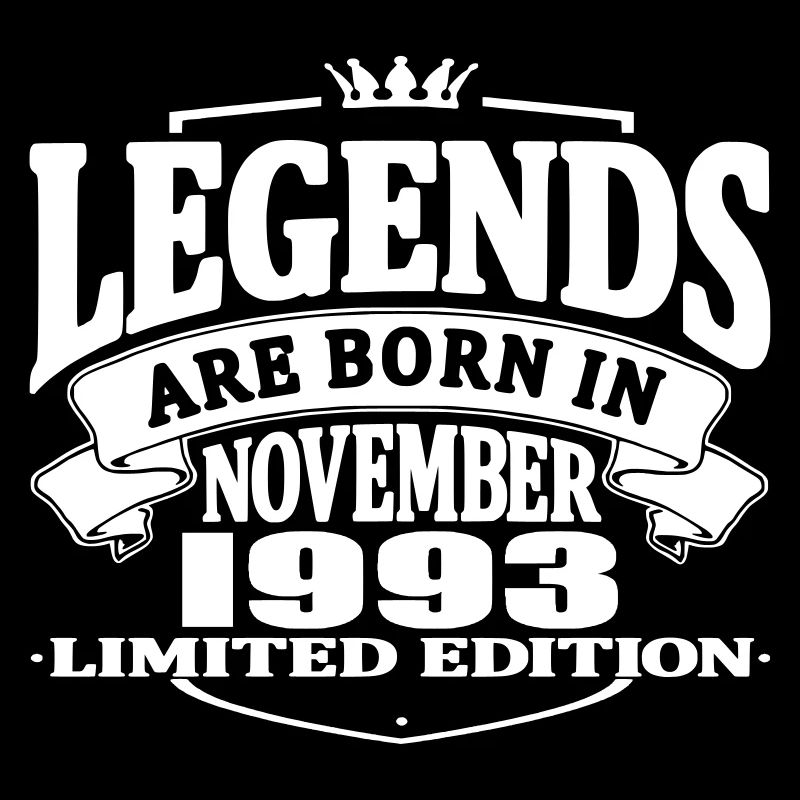 Les légendes sont nées en novembre 1993