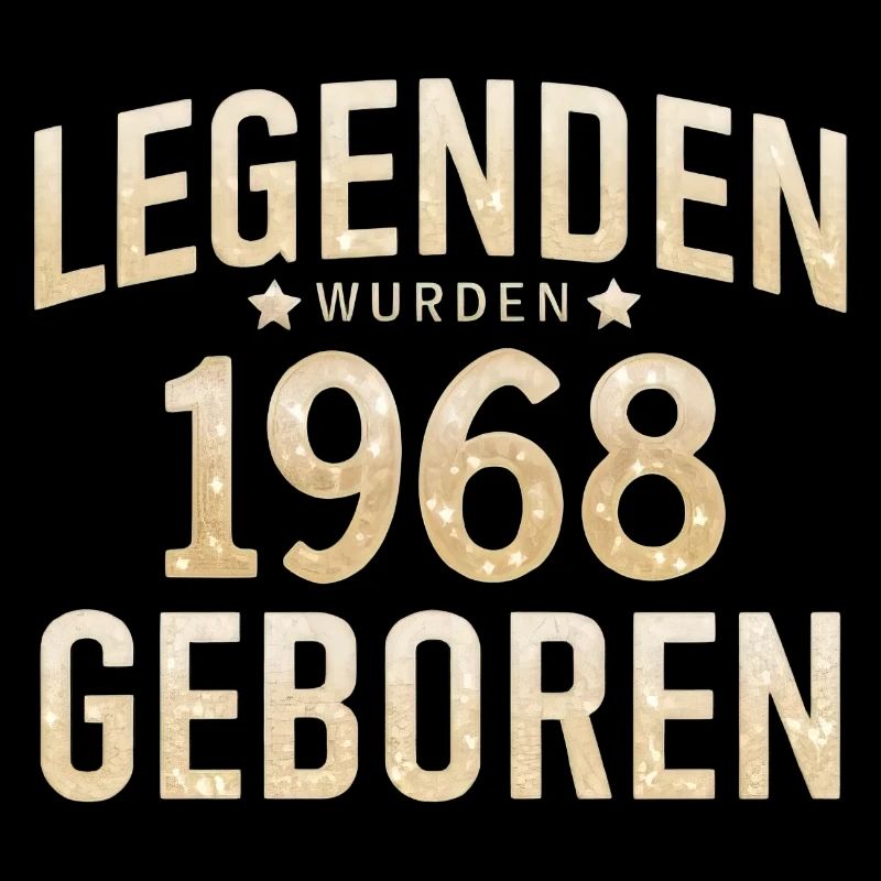 Legends were born in 1968