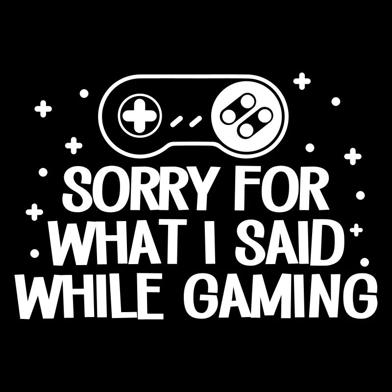 Sorry For I Said While Gaming
