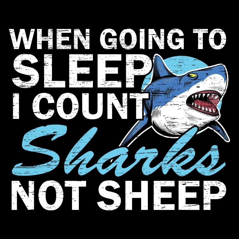 Quand je m’endors, je compte les requins, pas Sha