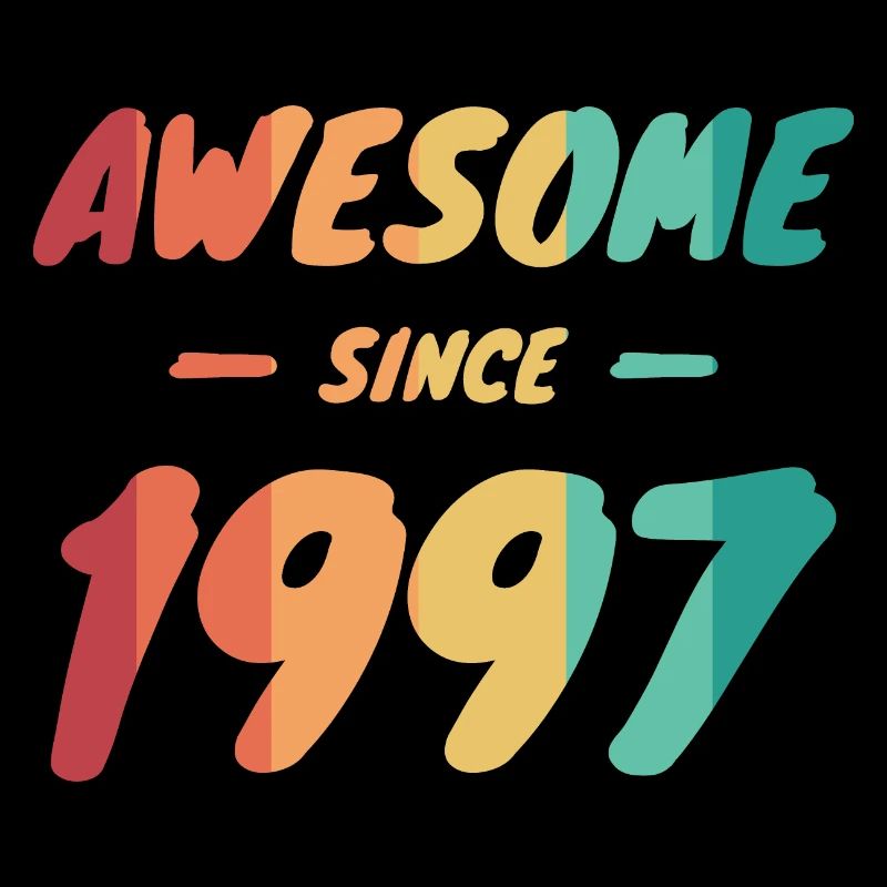 Awesome Since 1997 Geschenkidee Vintage