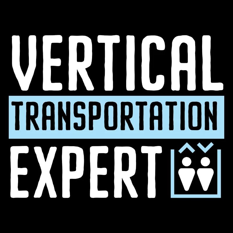 Vertikaler Transportexperte Es ist ein Auf und Ab